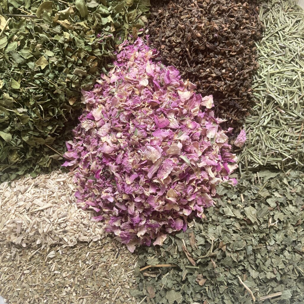 Plantes de la tisane Matin Douce'Heure Plantes de la tisane Matin Douce'Heure