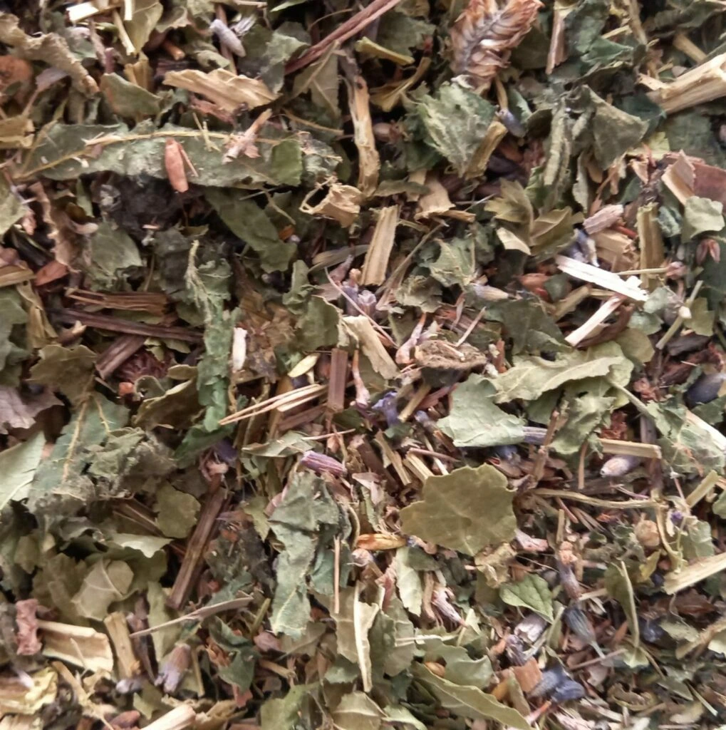 Mélange des plantes de la tisane doux Printemps