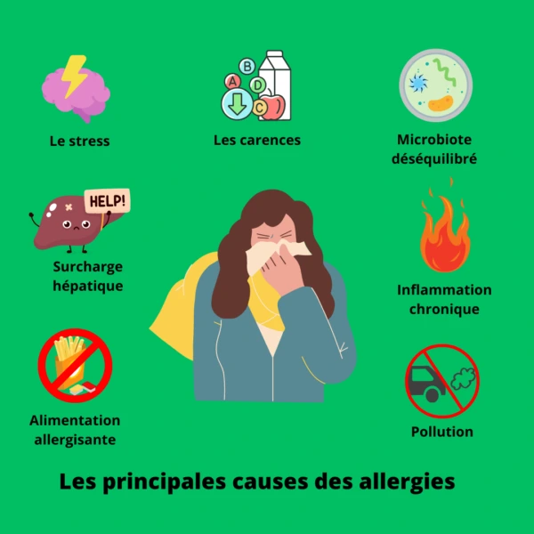 LEs causes des allergies