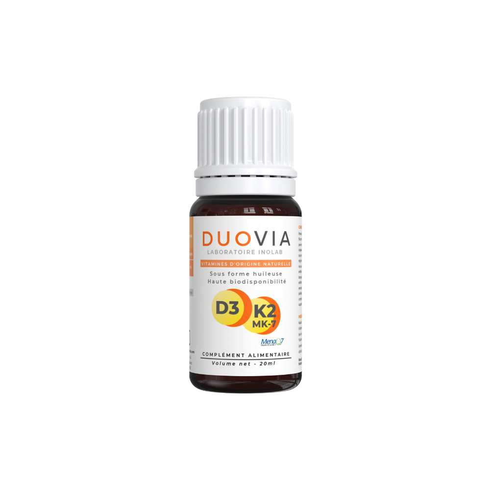 DUOVIA - VITAMINES D3 ET K2 20 ML