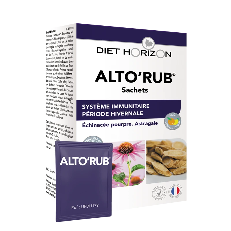 ALTO'RUB SYNERGIE 15 SACHETS
