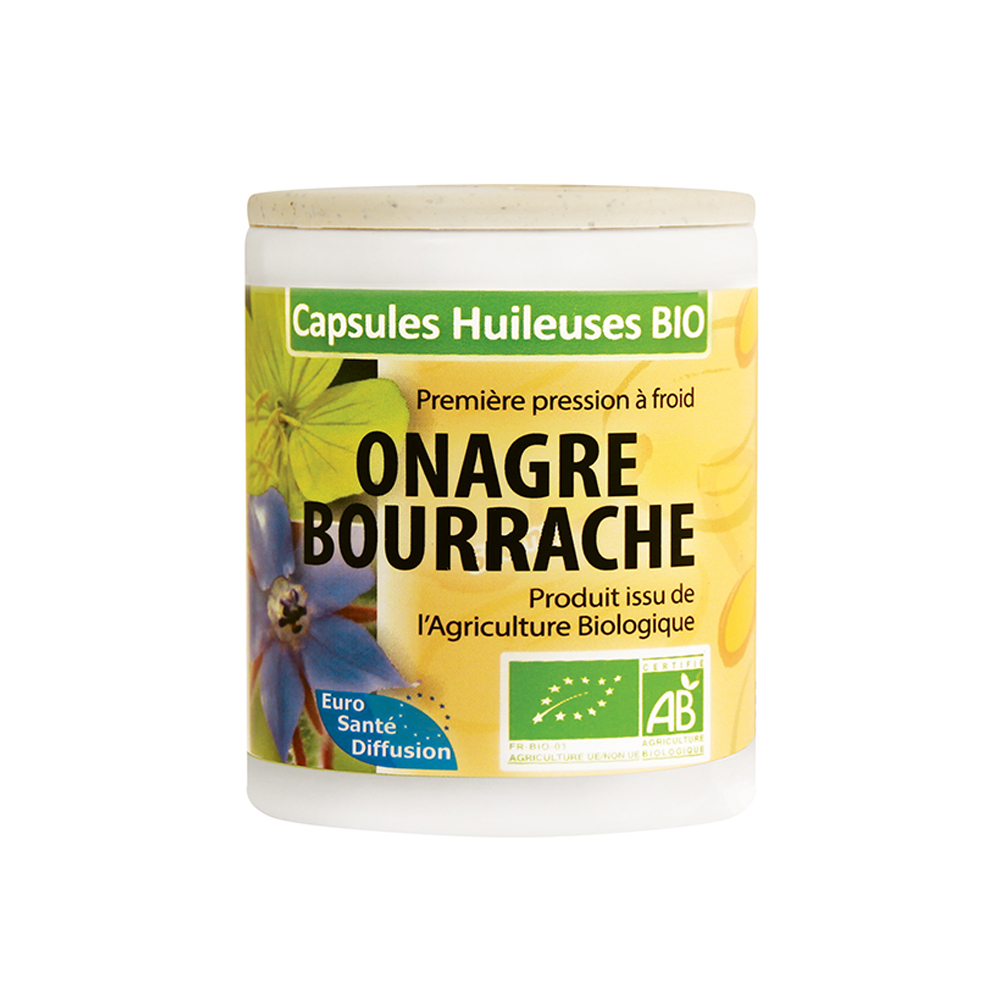 ONAGRE-BOURRACHE BIO PHYTO 100 CAPSULES