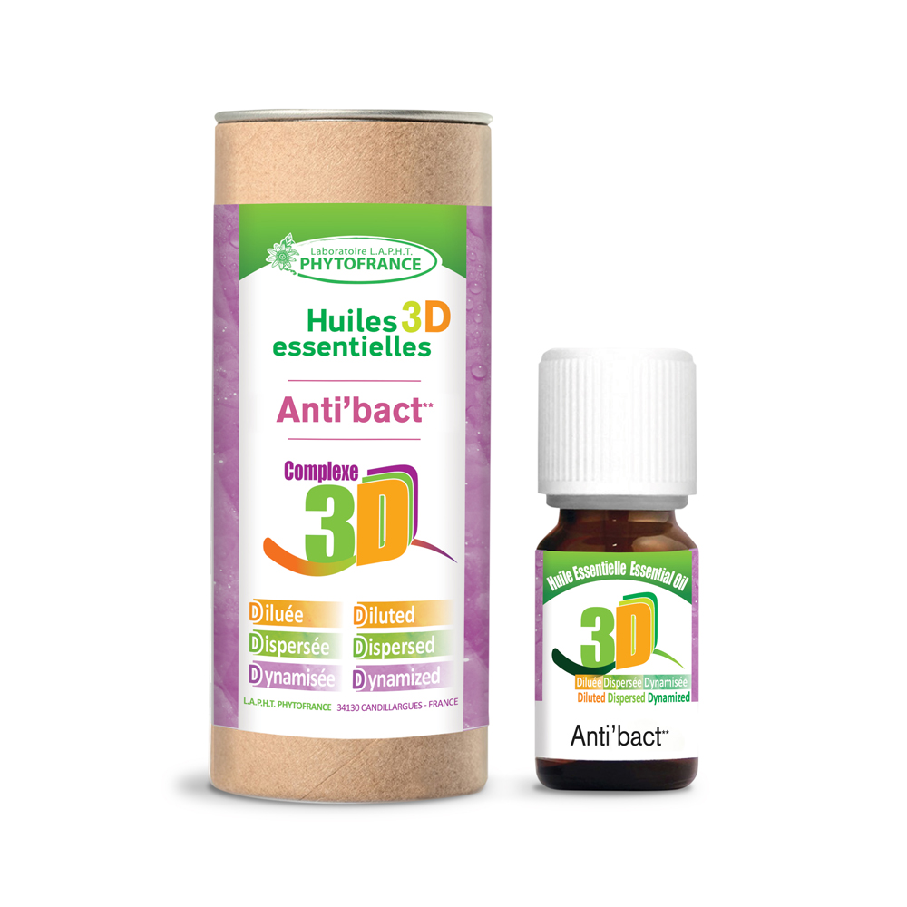 3D - ANTI'BACT HE SYNERGIE 10 ML