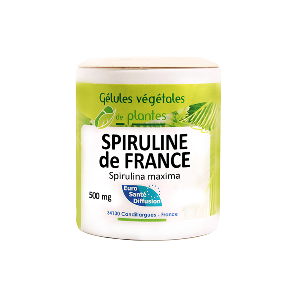 SPIRULINE ALGUE FRANCE-250MG-(BIO) GPM 60 GÉLULES