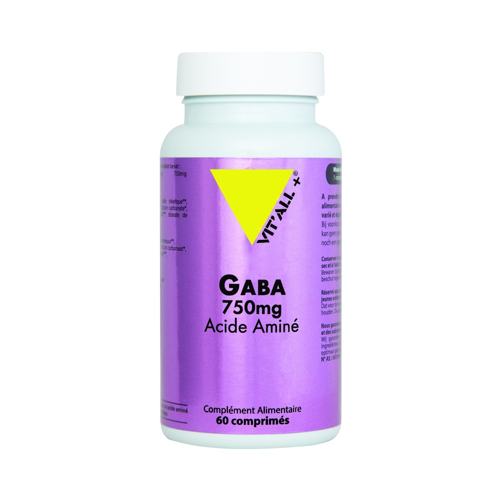 GABA 750MG 60 COMPRIMÉS