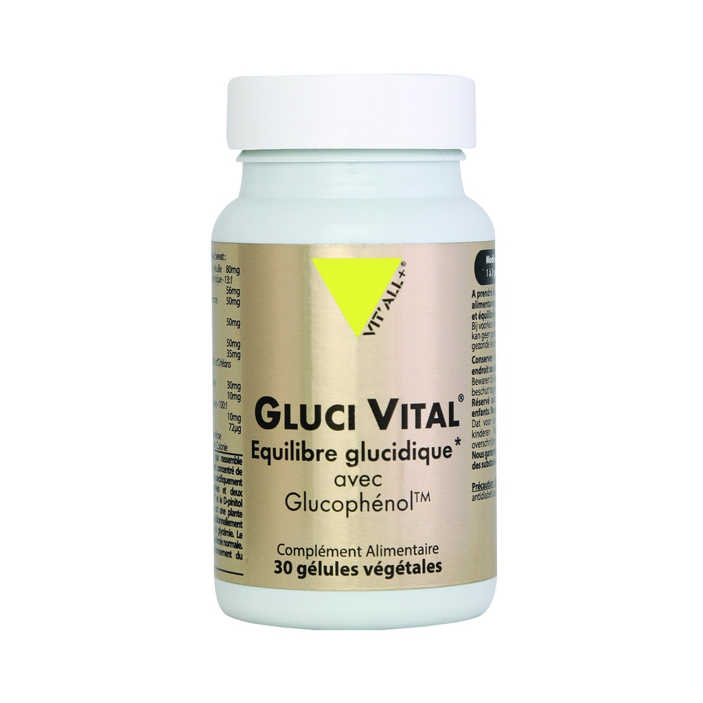 GLUCI VITAL SYNERGIE 30 GÉLULES