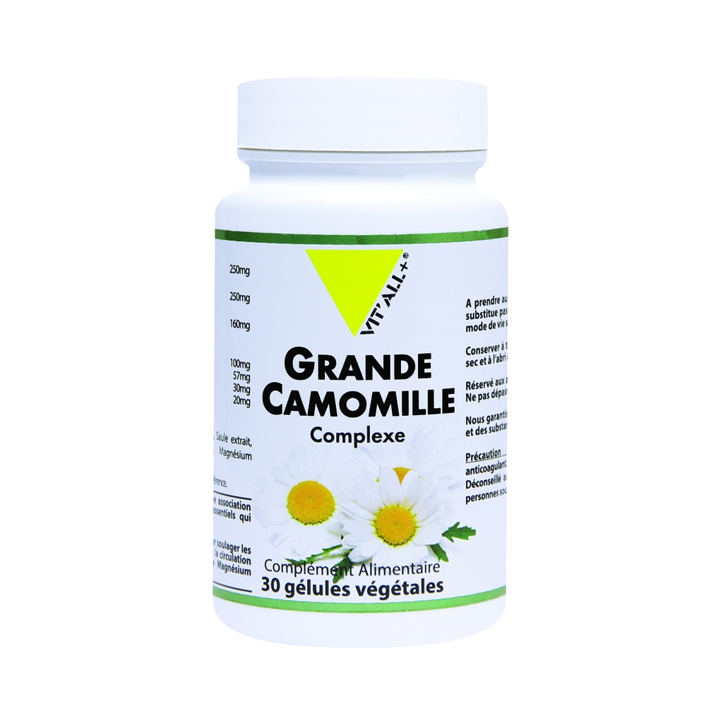 GRANDE CAMOMILLE COMPLEXE SYNERGIE 30 GÉLULES