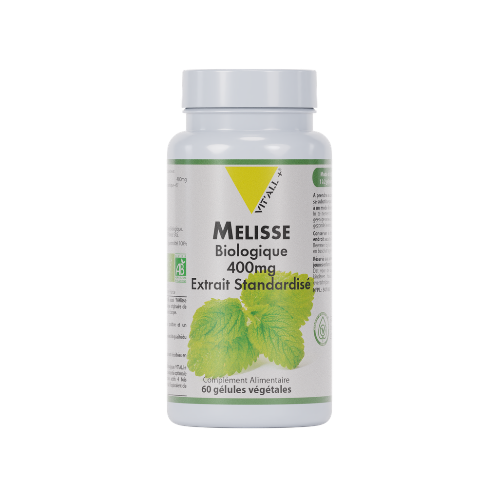 MELISSE BIO* 400MG ES 60 GÉLULES
