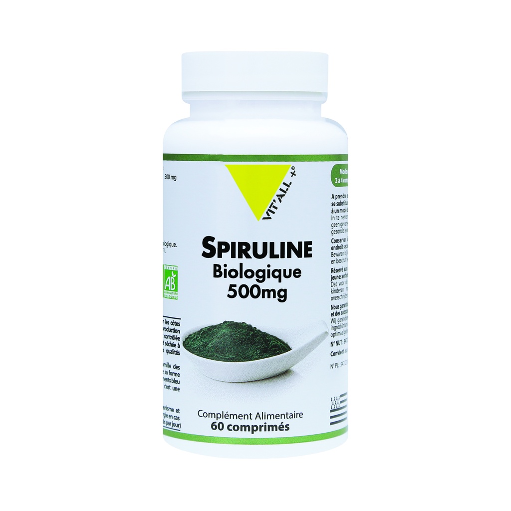 SPIRULINE BIO* 500MG 60 COMPRIMÉS