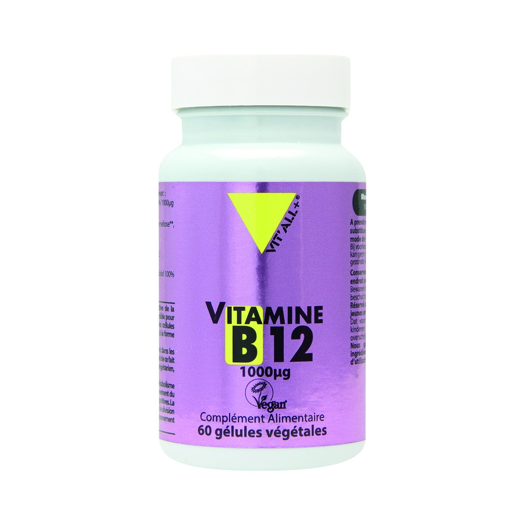 VITAMINE B12-1000uG 60 GÉLULES