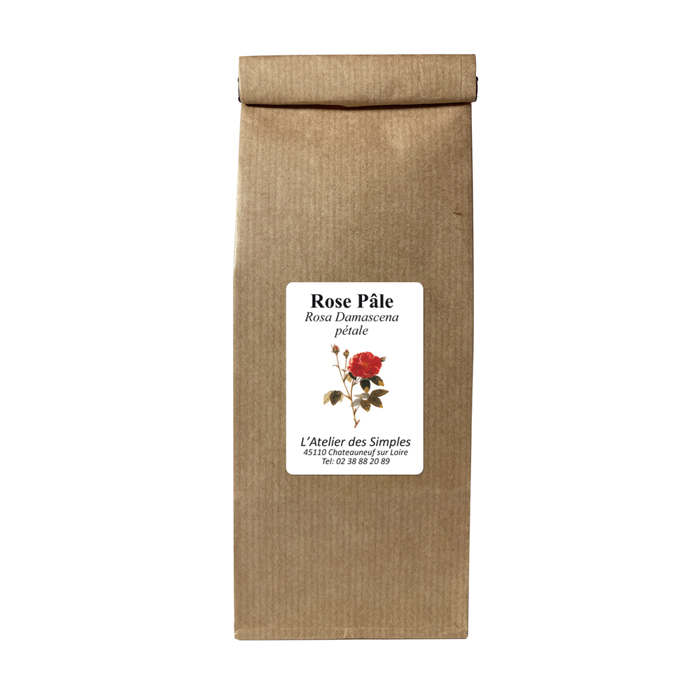 ROSE PÂLE PÉTALE VRAC 25 GR