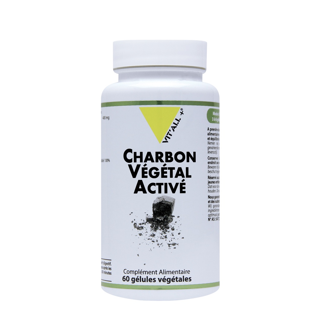 CHARBON VEGETAL ACTIVE BIO 400MG 60 GEL